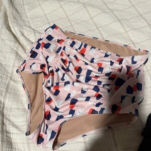 Kortni Jeane Pink and Red Bikini Swimwear